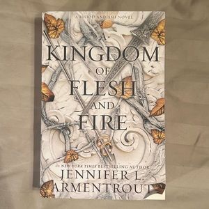 A kingdom of flesh and fire paperback book